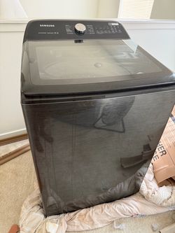 Samsung 5.0 Cu. Ft. ENERGY STAR Top Load Washer – $200 AS IS