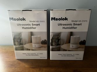 Price Drop!! Brand new Msolok Ultrasonic Smart Humidifier