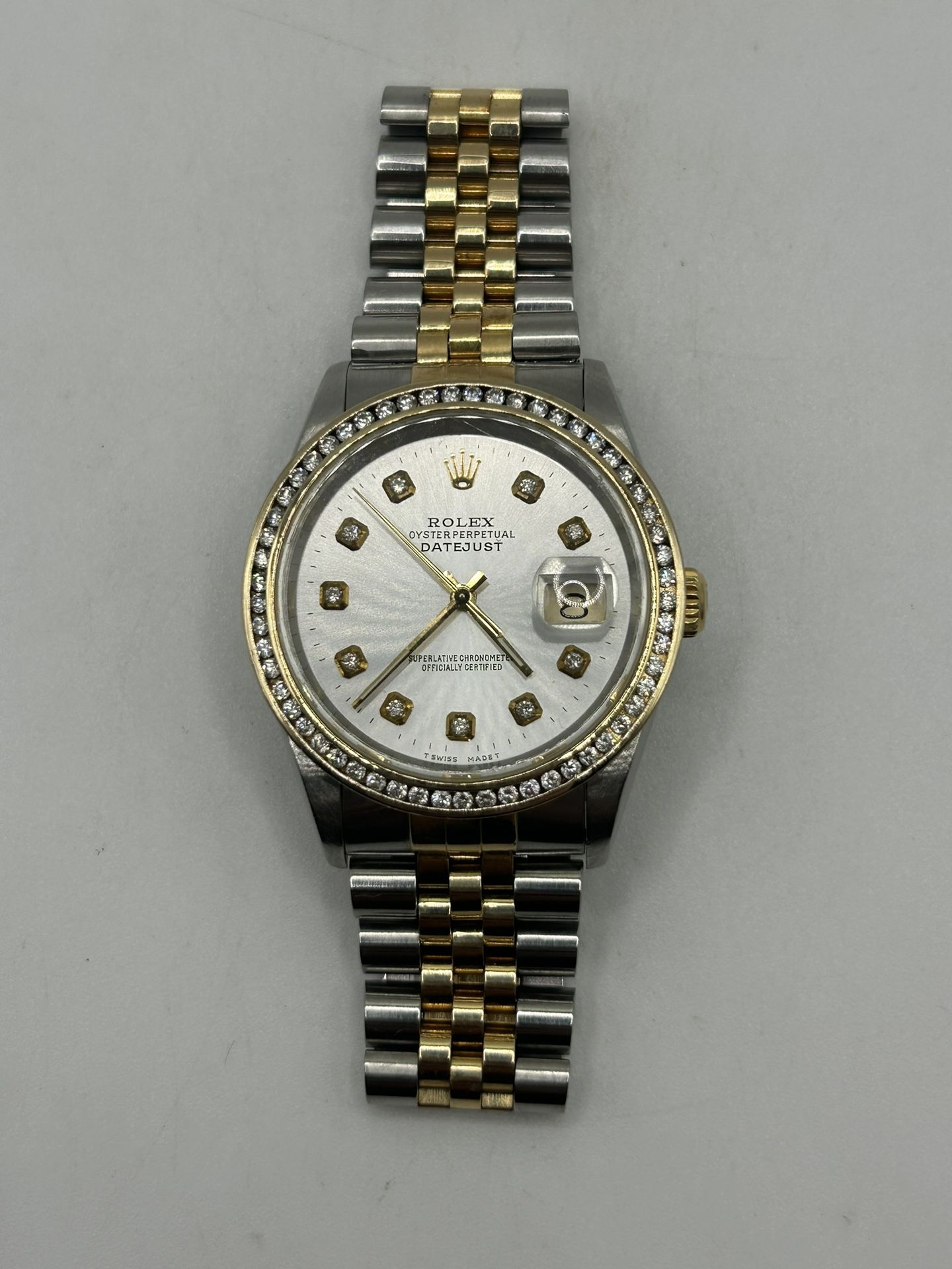 Rolex 18k And Stainless Steel 