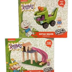 Nickelodeon Rugrats - Playground - Construction Set  - Snap & Switch - New
TAKE BOTH FOR $15