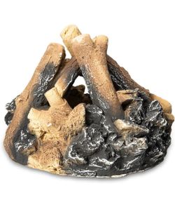 Ceramic Bonefire Style Firepit Decoration Wood 15" Fire Log Realistic Logs for Indoor and Outdoor

Brand new in box 📦