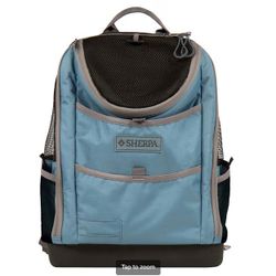Brand NEW ! Sherpa Blue Elevation Pet Backpack for Cats & Dogs, Medium
