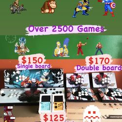 2500 Games In 1 Arcade Board Games