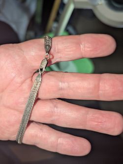 Men's Italian 18-in Necklace 925 Silver