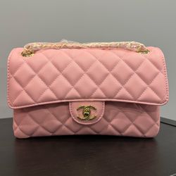 Pink channel  bag