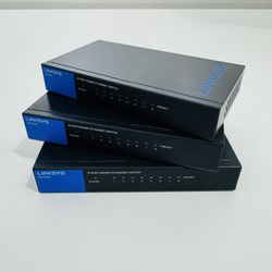 Linksys 8 Port Gigabit Switch 