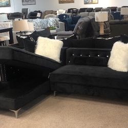 Two piece sectional set