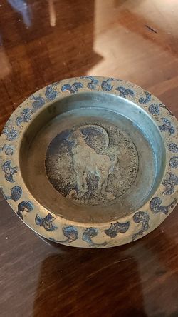 Mountain goat tray or plate