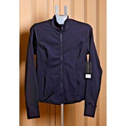 VELOCITY | DARK NAVY INTERLOCK GURU WOMEN's JACKET | LARGE | MSRP: $78
