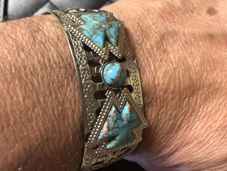 Faux Turquoise Bracelet