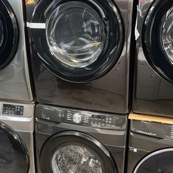 Washer and dryer set