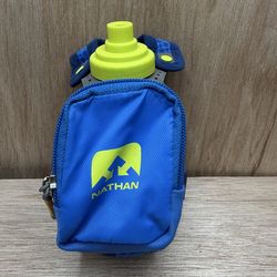 Nathan QuickShot Plus 10oz Black Classic Water Bottle Handheld Run Ultra Bag