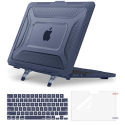 BRAND NEW! MOSISO Compatible with MacBook Air 13 inch Case 2026-2022 M5 A3449 M4 A3240 M3 A3113 M2 A2681, Honeycomb Heavy Duty Hard Case with TPU Bump