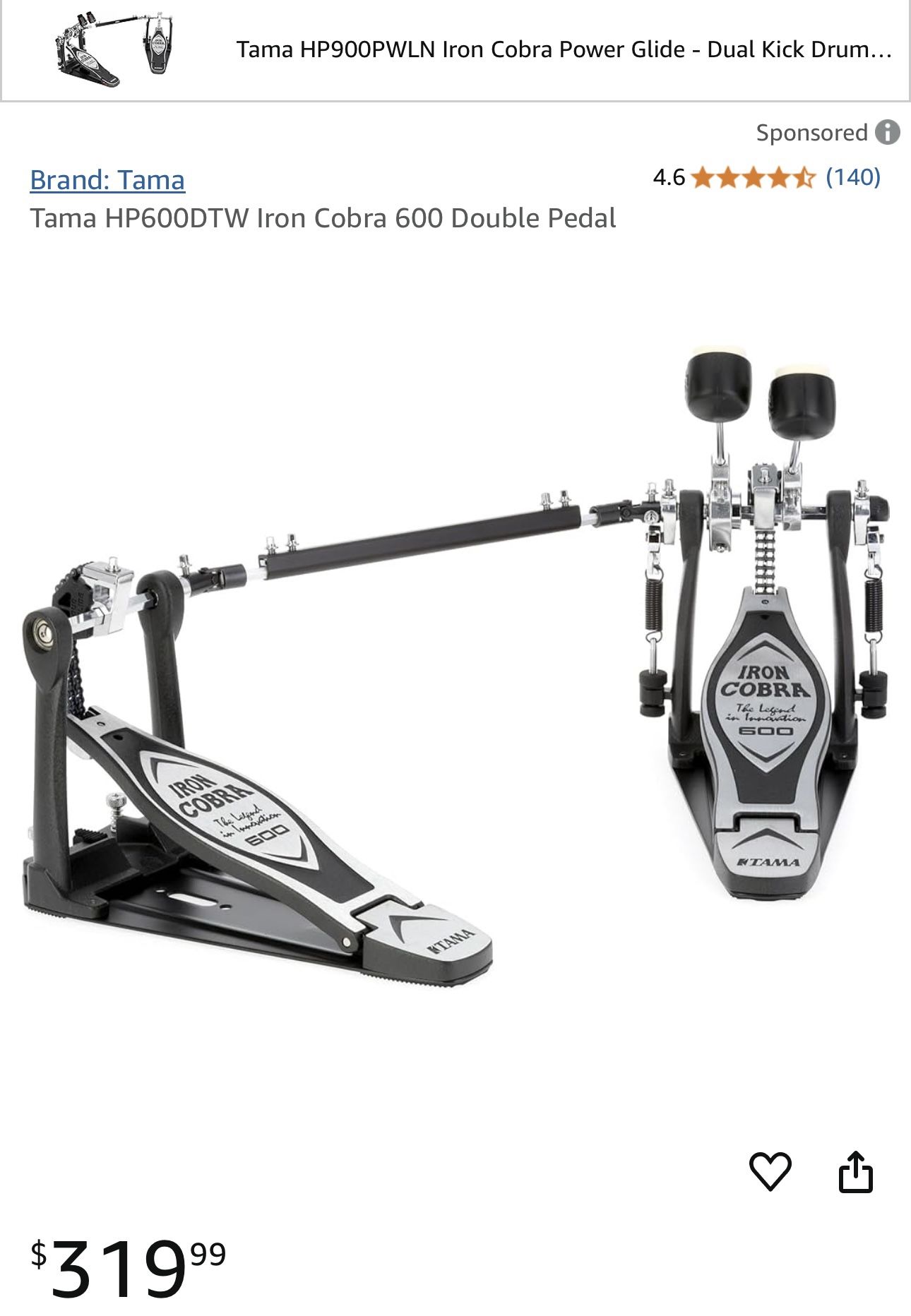 TAMA Iron Cobra 600 Series