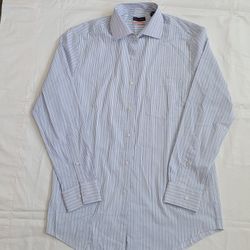 Men Drees Long Sleeve /clothing .Size 15-15  1/2 Or 32/33 . M  Brand New