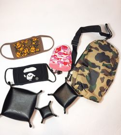 Bape accessories trade for supreme and palace