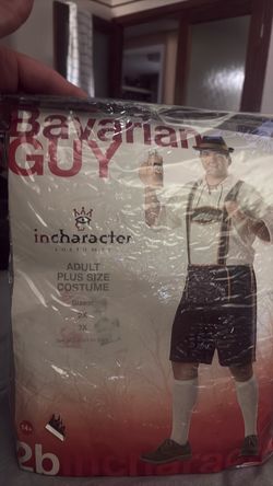 Men’s Oktoberfest Halloween costume 2XL