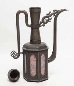 Vintage Chinese Tall Pot