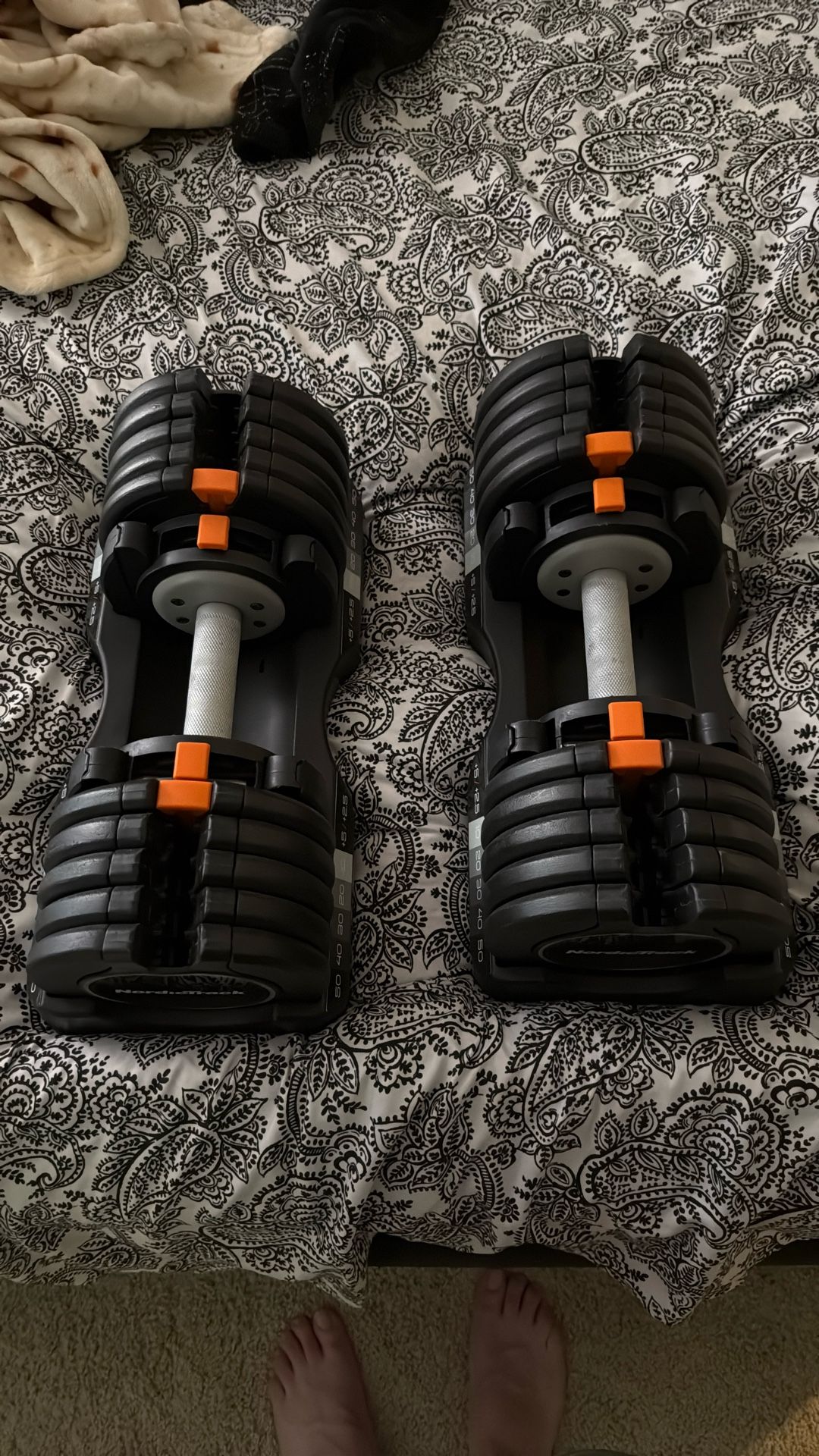 NordicTrack Adjustable Dumbbells