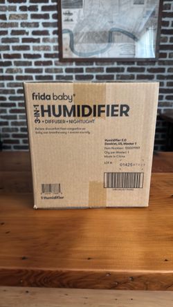 Frida Baby 3-in-1 Humidifier + Diffuser + Nightlight – Brand New