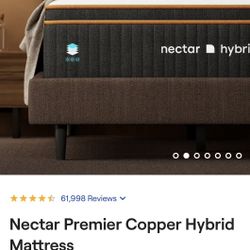 Nectar Premium Copper Hybrid King Mattress