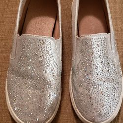 Youth Size 2 Sparkle Starling Gemstone Shoes 