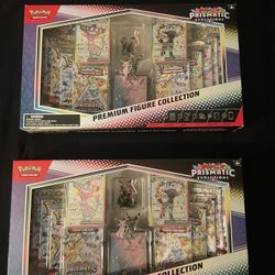 Pokemon Prismatic Evolutions Premium Figure Collection New Sealed IN HAND X2