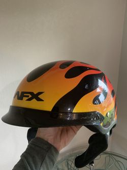 Adult motorcycle helmet size small-great condition priced to sell at $19