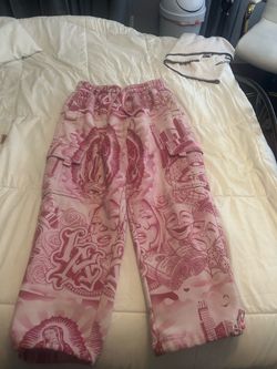 FB COUNTY pink sweats size M