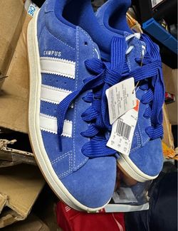 Adidas Campus Sneakers Blue Suede Size 10.5