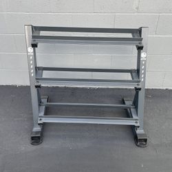 Apex 3 Tier Solid Steel Dumbbell Weight Rack…. Home Gym Fitness…. $50 Price is Firm!!!