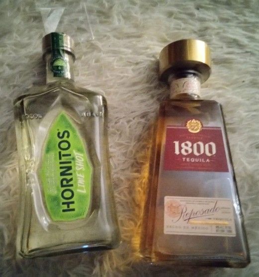 2 Glass Bottles