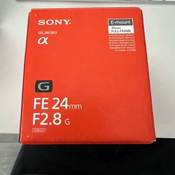 Sony 24mm F2.8 Lens 
