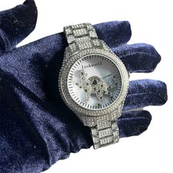 Iced Out Men’s Spinner Watch
