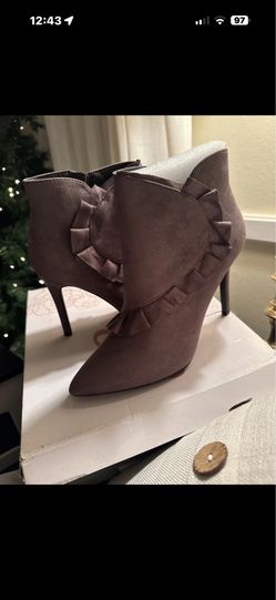 Grey Ankle Boots size 10 women