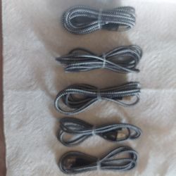 iPhone cables (Package Of 5 Cables)