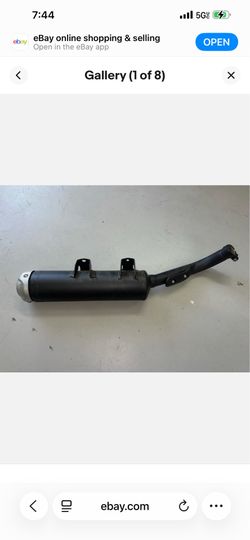 OEM Yamaha 700R SE raptor exhaust