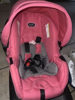 Evenflo Pink Baby Car seat