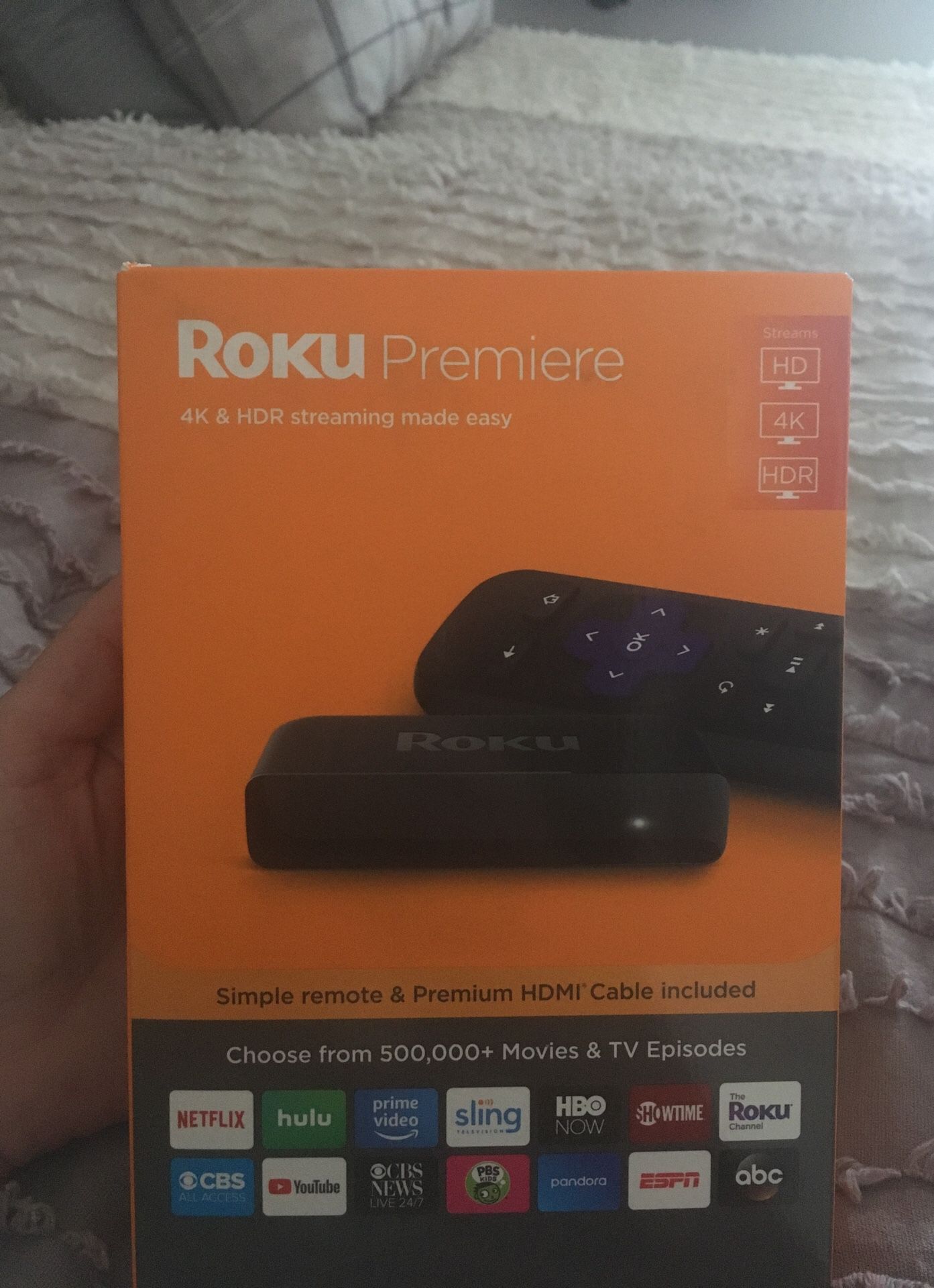 Brand New Roku Premiere 4K & HDR Streaming