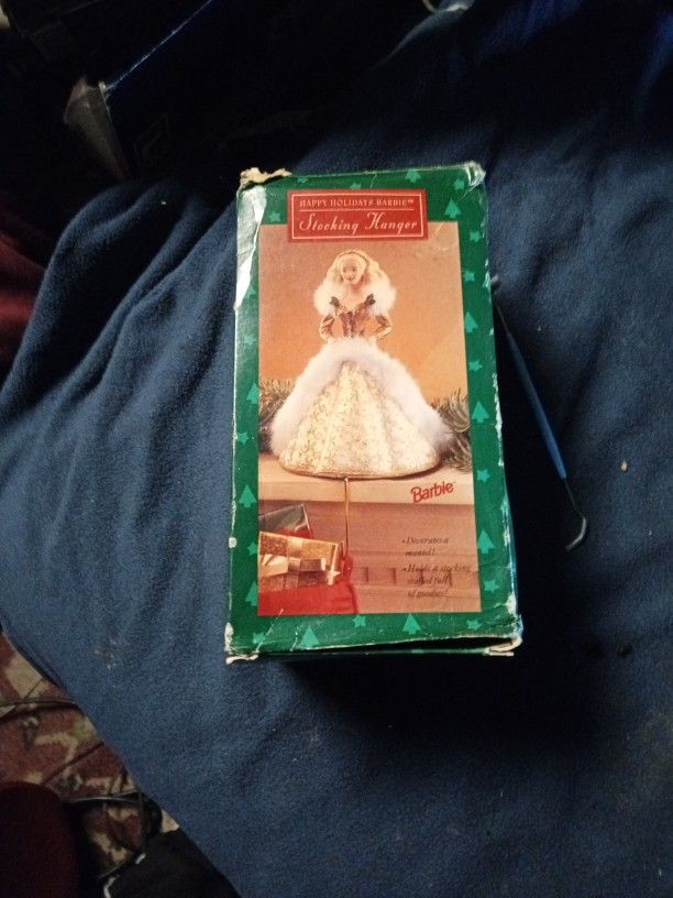 Stocking Hanger Barbies 