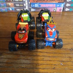 Disney Cars Lot Tormentor Frightening Mcmean And Rostacarin 