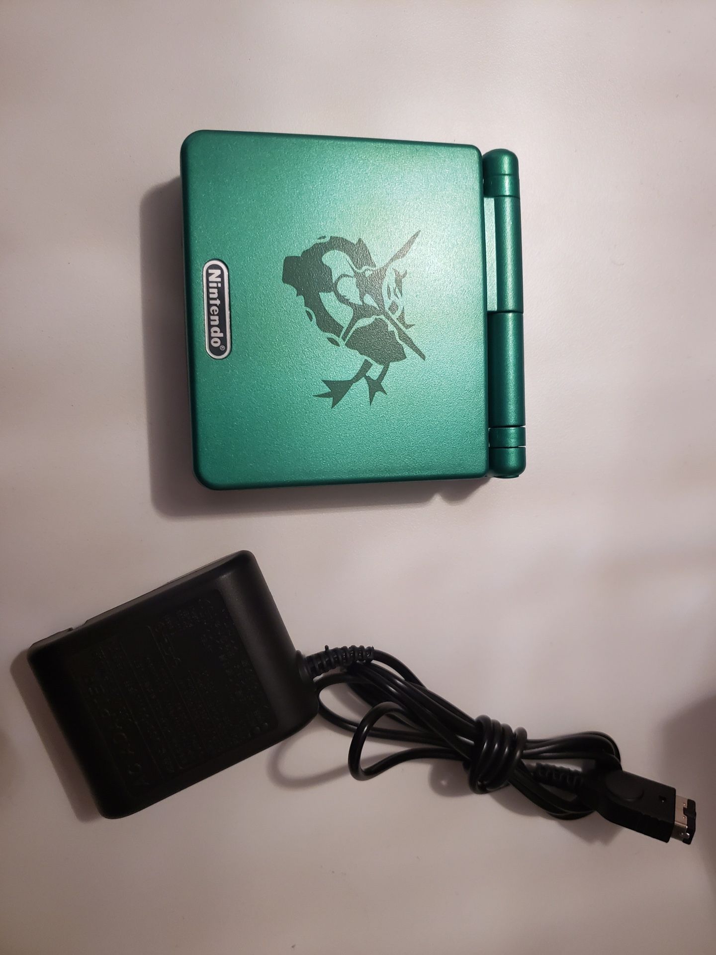 Gameboy advance sp rayquaza edition