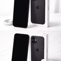 Apple iPhone Black Bar Style Smartphone with Retail Box, Model: Apple iPhone 16
