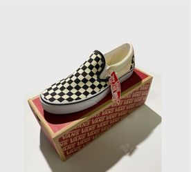 Classic Slip On Vans Checkerboard