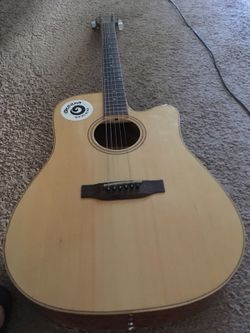 Electric acoustic guitar