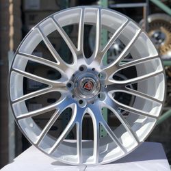 18”Brand New Wheels 5x114.3 White Polish Face Honda Civic Accord Toyota Camry Avalon Lexus Mazda Mitsubishi