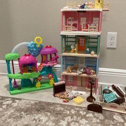 Kids play doll sets