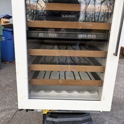 Sub Zero Wine Refrigerator