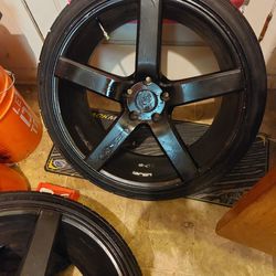 Niche M188 20x8.5 Set Wheels W New Tires