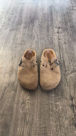 Naot Clog Suede Sandals